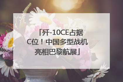 歼-10CE占据C位！中国多型战机亮相巴黎航展